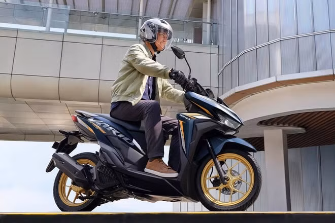 Honda Vario 125 2021 ra mắt tại Indonesia. Ảnh: AHM