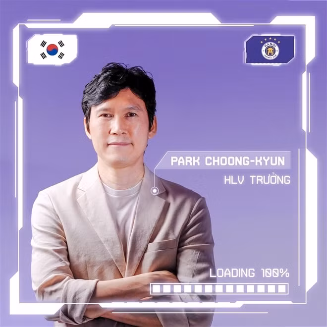 CLB Hà Nội bổ nhiệm ông Park Choong-kyun làm HLV trưởng. Ảnh: internet