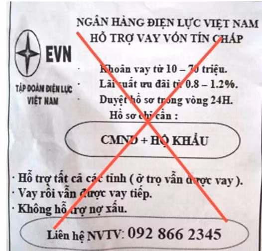 EVN khẳng định không có Ngân hàng Điện lực.