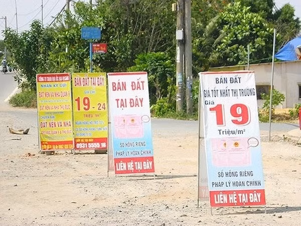 Theo HoREA, “sốt đất” gây nhiều hệ lụy. Ảnh minh họa