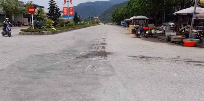 Nơi xảy ra tai nạn.