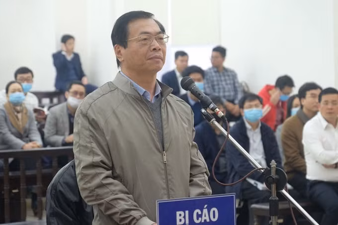 Bị cáo Vũ Huy Hoàng bị Viện Kiểm sát nhân dân Tối cao truy tố về tội 