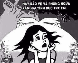 Tình trạng xâm hại tình dục trẻ em thời gian quan nổi cộm lên nhiều vụ việc gây chận động dư luận (ảnh minh họa - nguồn internet).