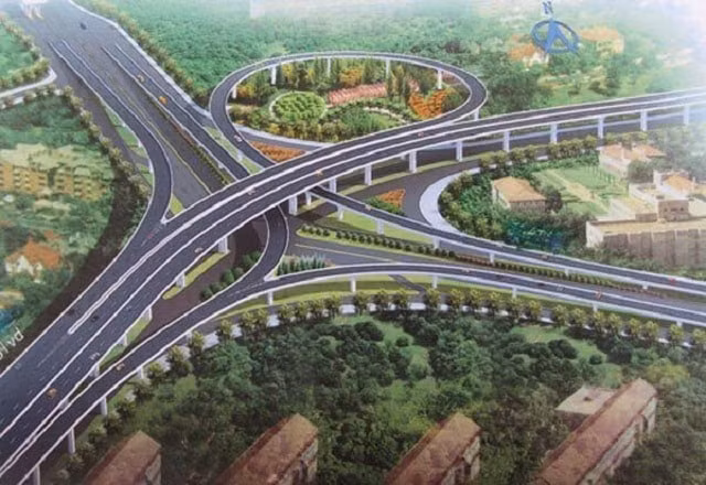 Phối cảnh nút giao An Phú (TP. Thủ Đức).