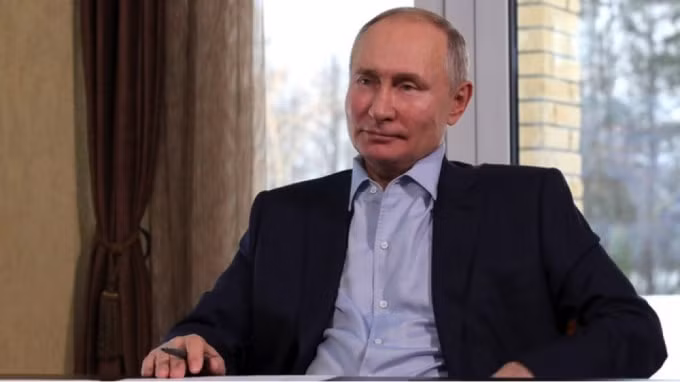 Tổng thống Nga Putin.