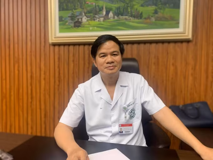 PGS.TS Đào Xuân Cơ, Phó Giám đốc BV Bạch Mai, Tổng Thư ký Hội Hồi sức cấp cứu và chống độc Việt Nam (ảnh TL).