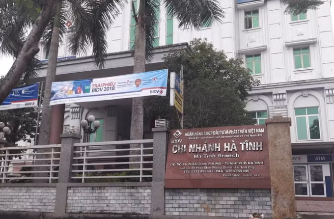 Trụ sở BIDV Hà Tĩnh