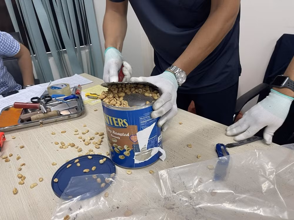 Ma túy được cất giấu tinh vi. Ảnh: vov.vn