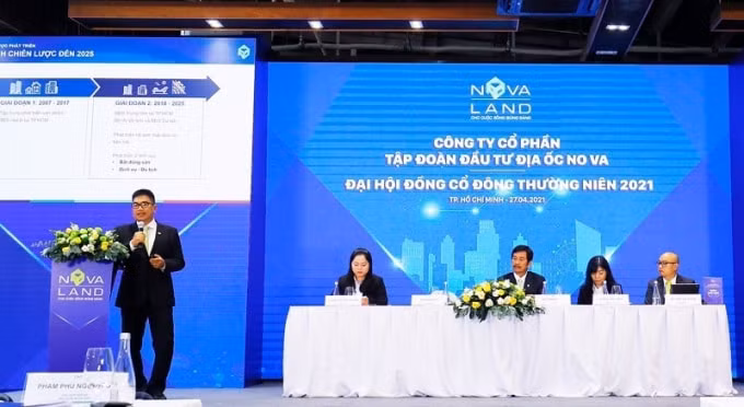ĐHĐCĐ thường niên 2021 của Novaland tổ chức ngày 27/4 tại TP. HCM