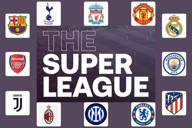 Các CLB và đơn vị liên quan lần lượt bỏ Super League. Ảnh: Getty