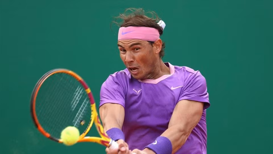 Tay vợt Nadal đã vào bán kết giải Barcelona Open 2021. Ảnh: AFP