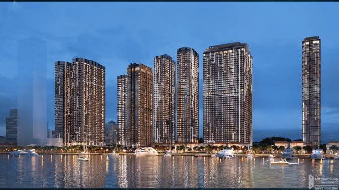 Phối cảnh dự án Grand Marina tại TP.HCM.