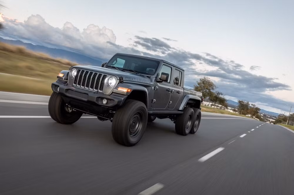 Mẫu bán tải Jeep Gladiator. Ảnh: Next Level