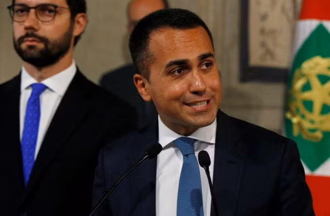 Lãnh đạo đảng 5 sao Italy Luigi Di Maio. Ảnh: Reuters