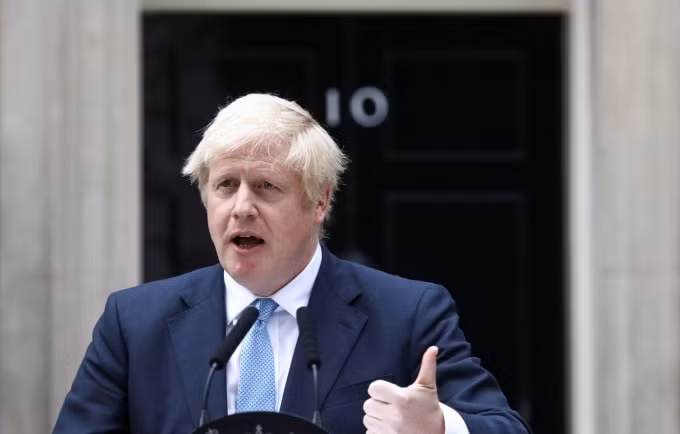 Thủ tướng Anh Boris Johnson. Ảnh: Reuters