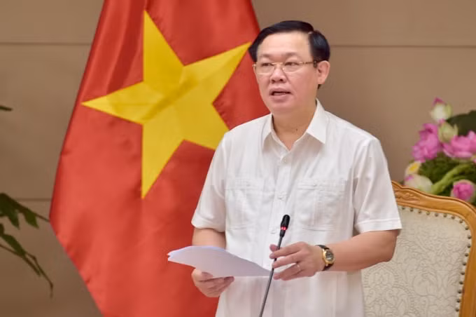 Phó Thủ tướng Vương Đình Huệ. Ảnh: VGP
