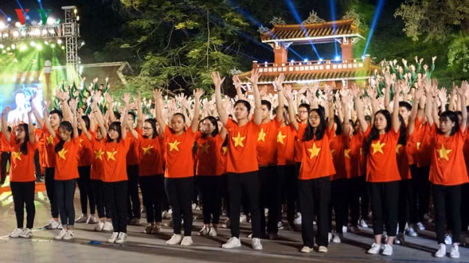 “Bài ca kết đoàn”- dâng trào cảm xúc tự hào và thấm thía hơn những lời Bác dặn trước lúc đi xa! - Ảnh: vov.vn
