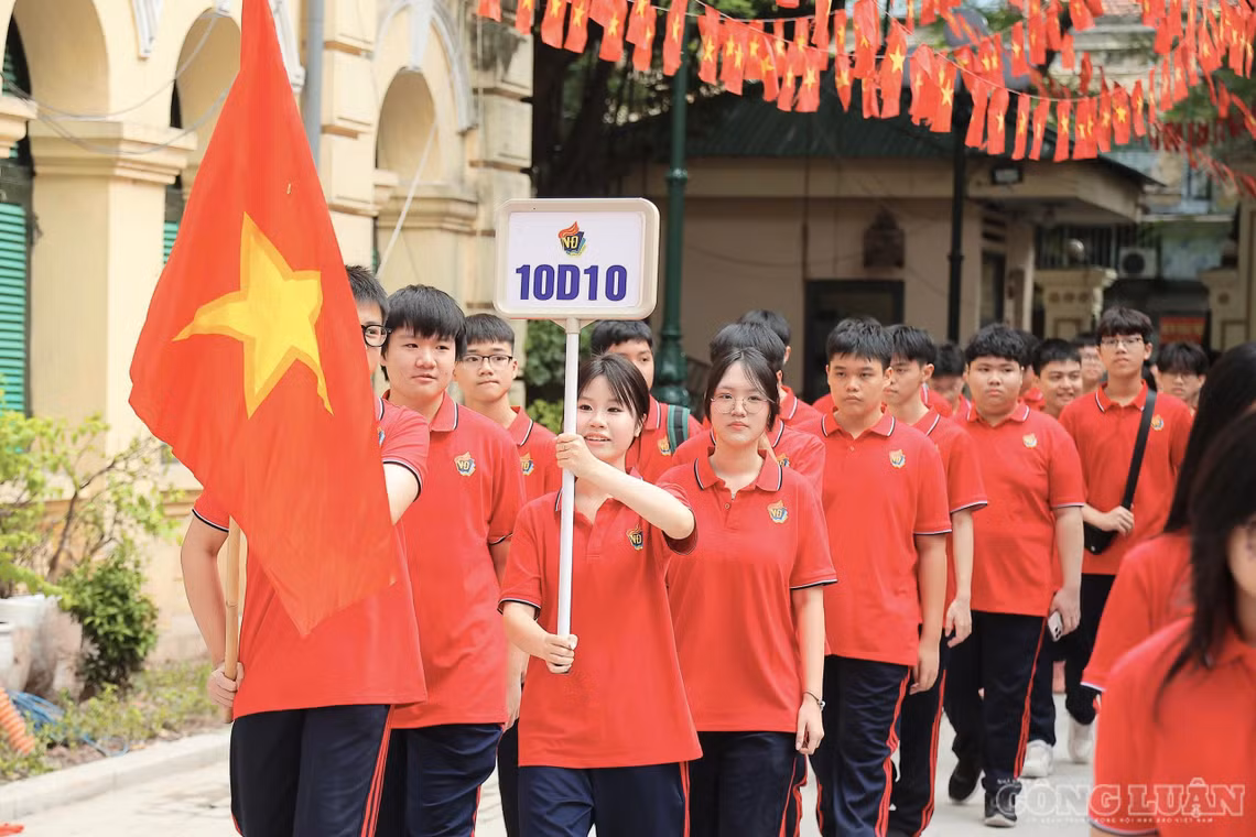 Ngôi trường ra đời sau ngày Hà Nội giải phóng 'thay áo' đón năm học mới