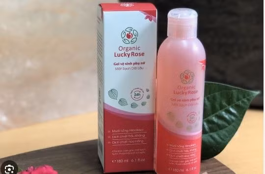 lao cai thu hoi my pham gel ve sinh phu nu organic lucky rose khong dat tieu chuan chat luong hinh 1