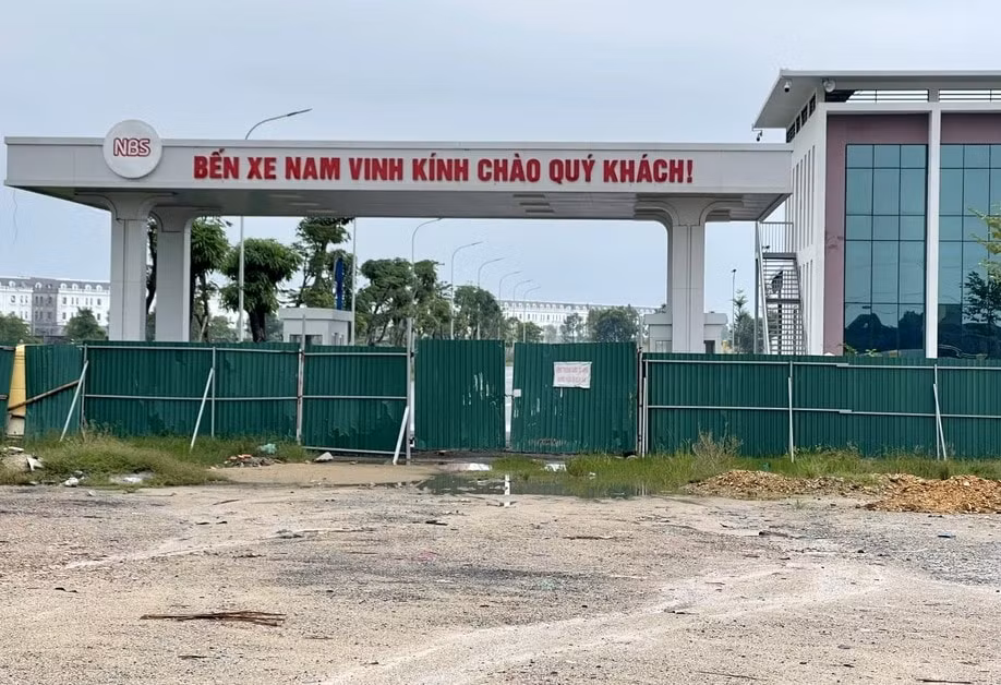 vi sao ben xe nam vinh dau tu 32 ty dong da hoan thanh nhung chua the hoat dong hinh 1