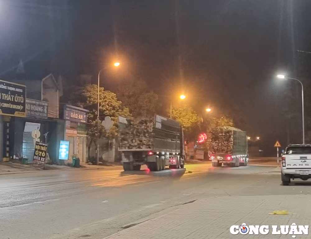 nghe an xe co dau hieu qua kho qua tai cho go keo nhon nhip trong dem tren ql48 hinh 2
