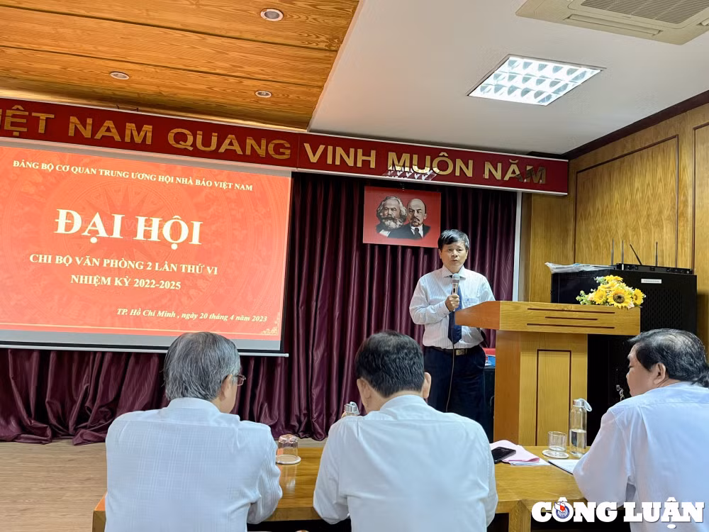 dong chi tran trong dung lam bi thu chi bo van phong 2 hoi nha bao viet nam hinh 5