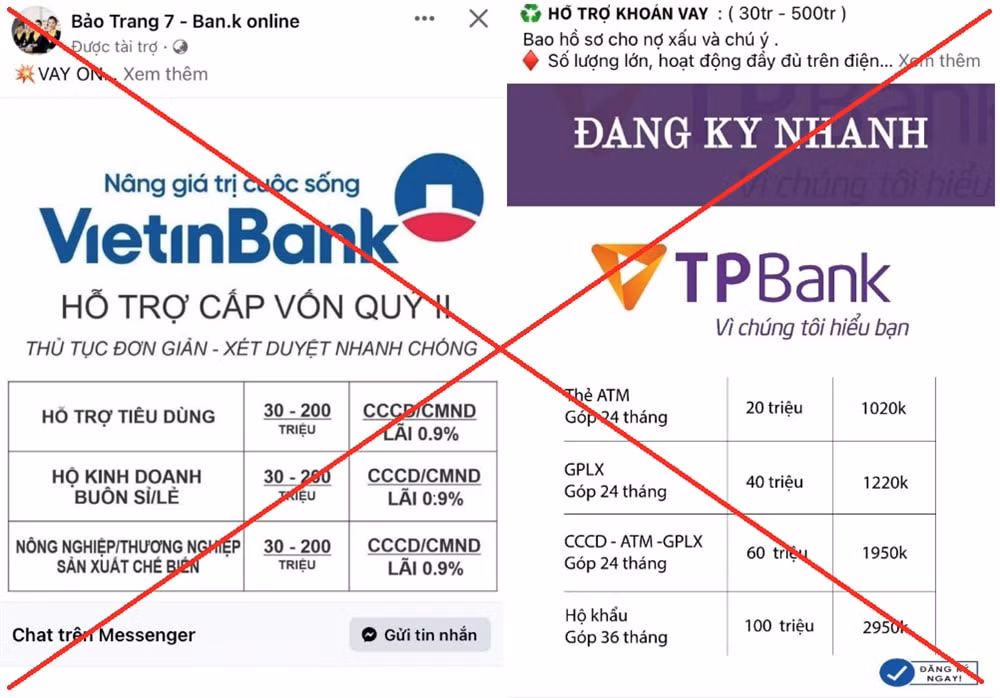 bo cong an canh bao thu doan mao danh ngan hang cac to chuc tin dung de lua dao hinh 1