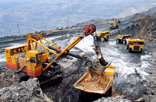 Năm 2020, TKV sản xuất 38,5 triệu tấn than. Ảnh minh họa