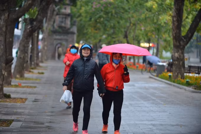 Không khí lạnh tăng cường (Ảnh: Quang Hùng)