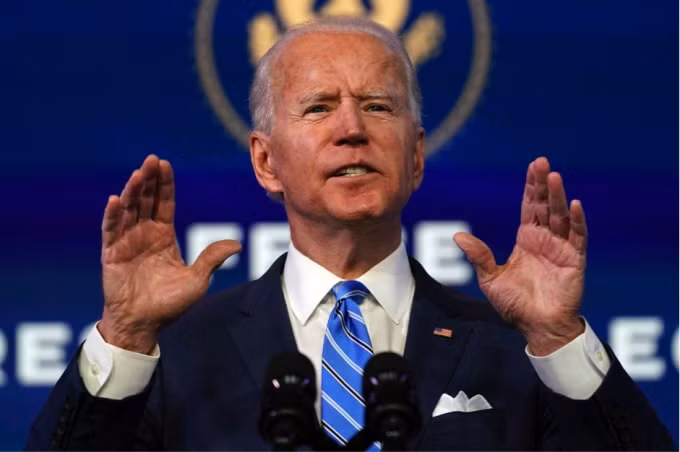 Tân tổng thống Mỹ, Joe Biden. Ảnh: Getty Images