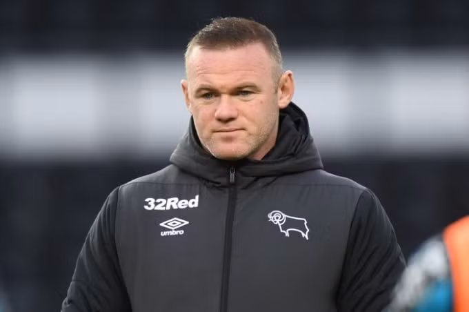 Rooney nhận thất bại ngay sau khi chính thức trở thành HLV của Derby. Ảnh: internet