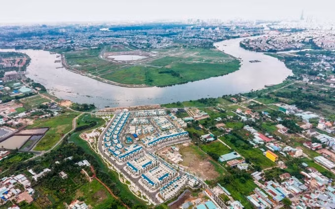 Dự án Setoria Nam Sài Gòn còn gặp nhiều vướng mắc. Nguồn: TL