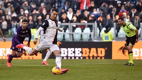 Lập công cho Juventus, Ronaldo cân bằng siêu kỷ lục mọi thời đại. Ảnh: internet