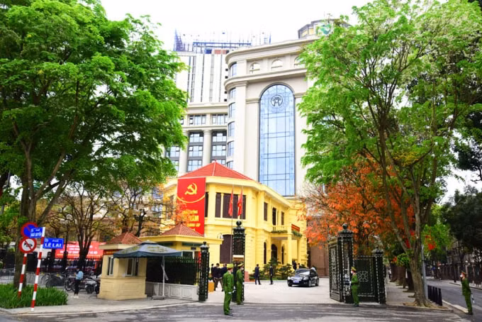 Trụ sở Thành ủy Hà Nội.