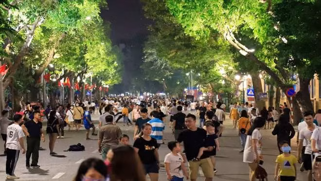 Tăng cường các biện pháp phòng dịch Covid-19 tại Hà Nội. Ảnh minh họa