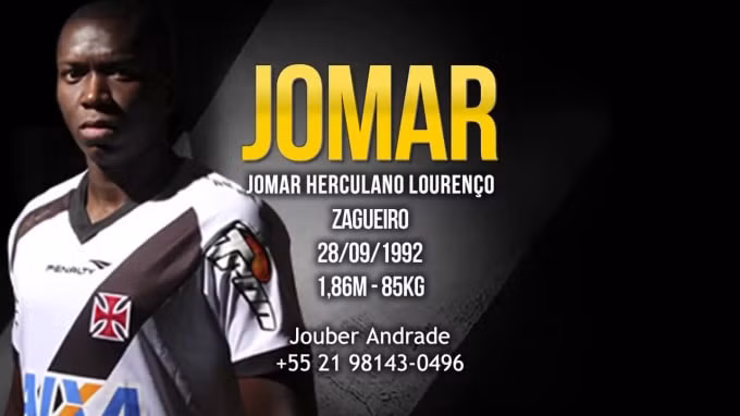 CLB Nam Định thử việc trung vệ người Brazil, Jomar Dos Santos Lourenco. Ảnh: internet