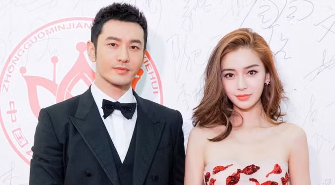 Angela Baby bị nghi chen chân vào mối tình đẹp của Huỳnh Hiểu Minh và Lý Phi Nhi.
