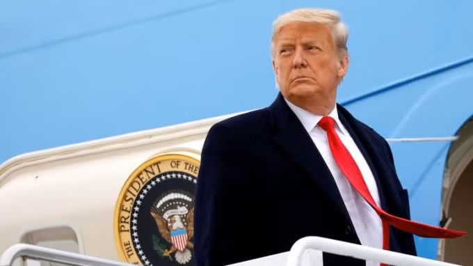 Nhà Trắng sẽ tổ chức chia tay ông Trump vào sáng thứ Tư (20/1) - Ảnh: Reuters