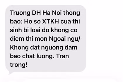 Nhiều thí sinh có IELTS vẫn trượt xét tuyển vào đại học