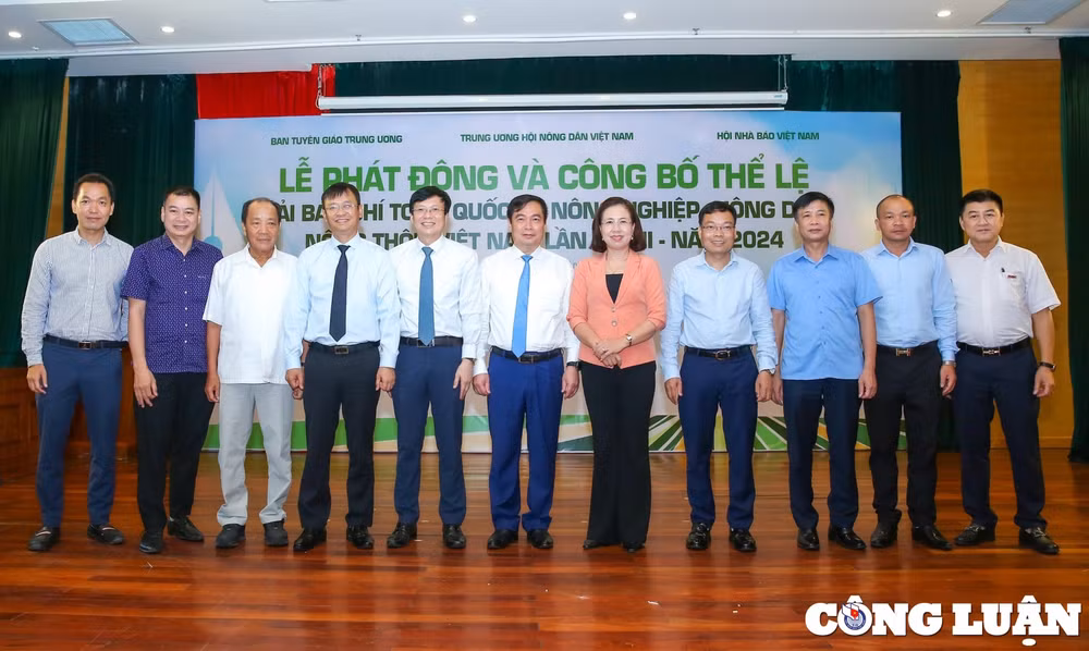 giai bao chi toan quoc ve nong nghiep nong dan nong thon viet nam lan thu ii nam 2024 mo rong them hang muc phat thanh truyen hinh hinh 3