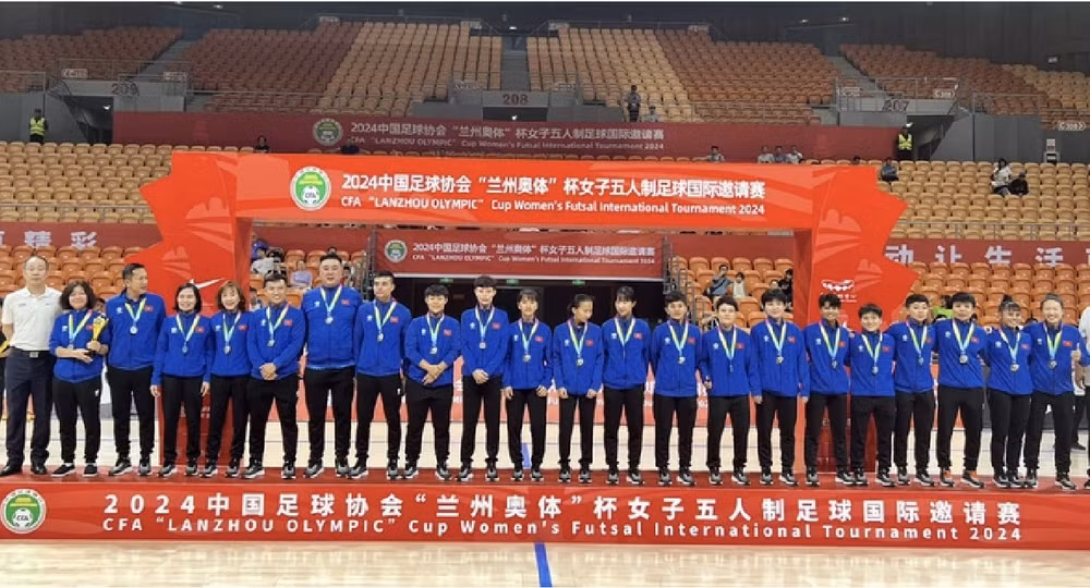 tuyen futsal nu viet nam ve nhi giai giao huu quoc te tai trung quoc hinh 1