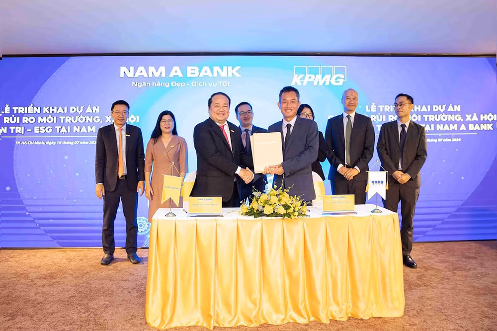 nam a bank trien khai du an quan ly rui ro moi truong xa hoi va quan tri esg hinh 1