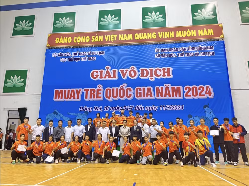 ha noi gianh vi tri nhat toan doan tai giai vo dich muay tre quoc gia 2024 hinh 1