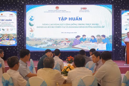 Tập huấn kỹ năng phòng, chống thiên tai cho lực lượng cơ sở tại Đắk Lắk