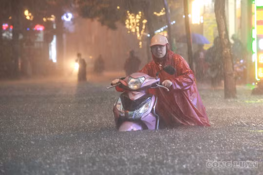 Mưa lũ gây ngập hàng trăm nhà, nhiều tuyến đường miền Trung tê liệt