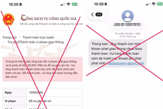 Những điều người dân cần lưu ý khi nhận được cuộc gọi, tin nhắn thông báo phạt nguội