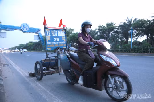 Lặng lẽ hút đinh suốt nhiều năm, người phụ nữ Hà Nội lan tỏa việc tử tế