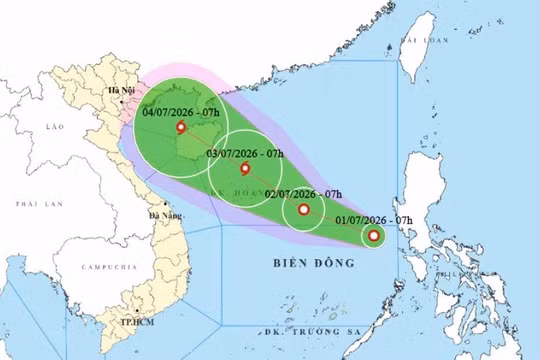 Áp thấp nhiệt đới trên Biển Đông 