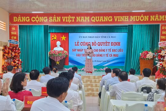 Sáp nhập Trường Cao đẳng Y tế Bạc Liêu vào Trường Cao đẳng Y tế Cà Mau
