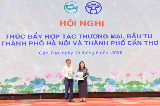 Hà Nội và Cần Thơ thúc đẩy hợp tác thương mại, đầu tư
